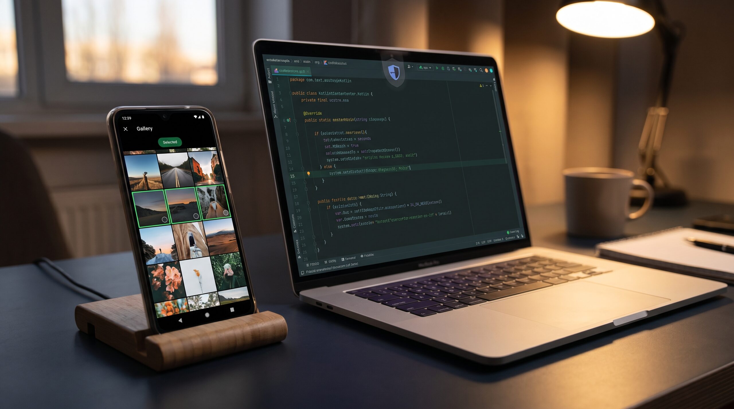 Android photo picker migration visual for selected photos access